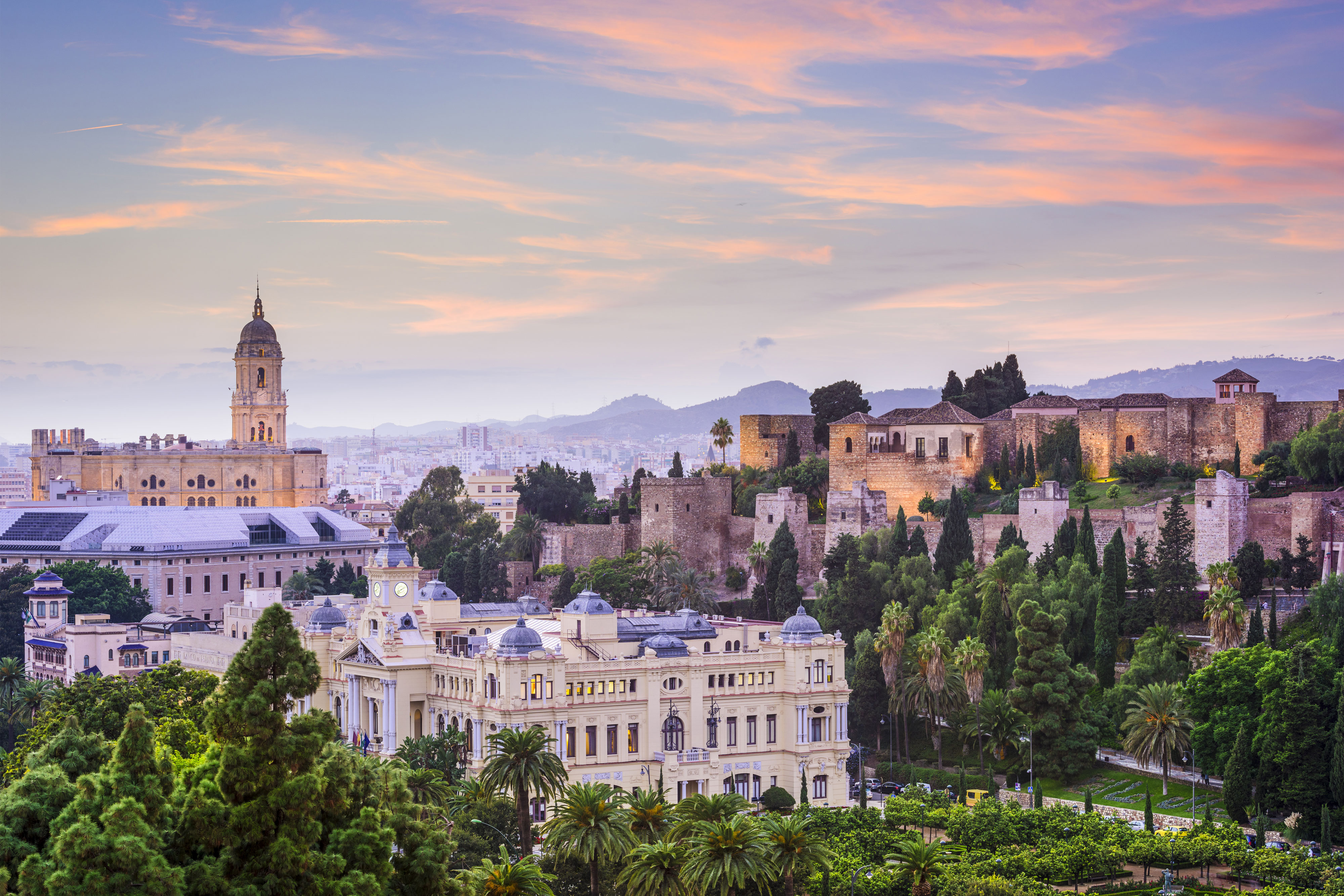Malaga, Spanien