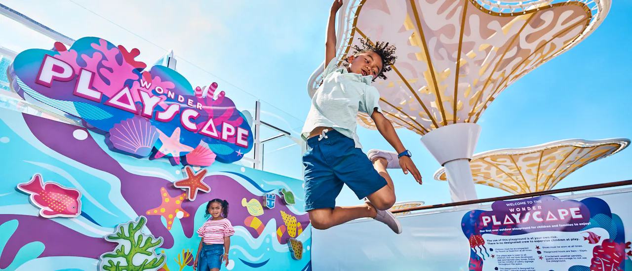 Roa dig med havsutsikt på Wonder Playscape