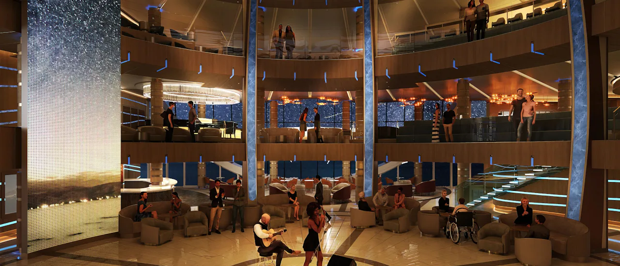 Piazza på Star Princess