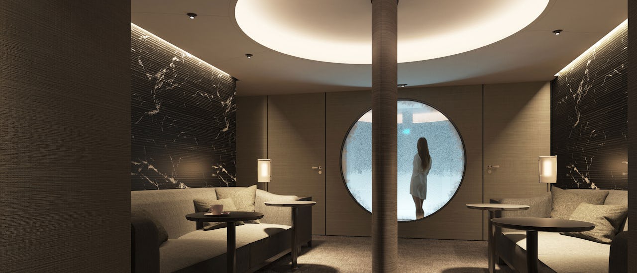 Den lugna spa-avdelningen