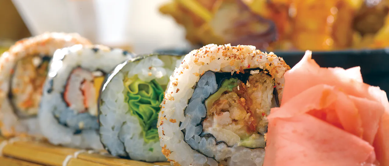 Sushitid på Red Ginger