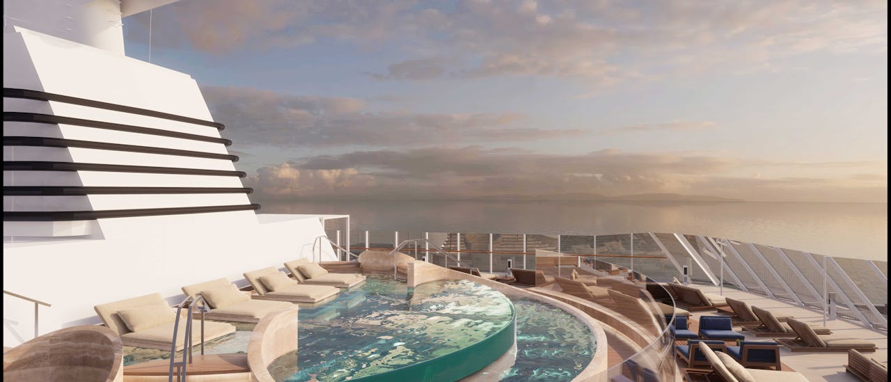 Helios Pool & Bar - en pool- och loungeupplevelse med panoramautsikt (endast för vuxna)