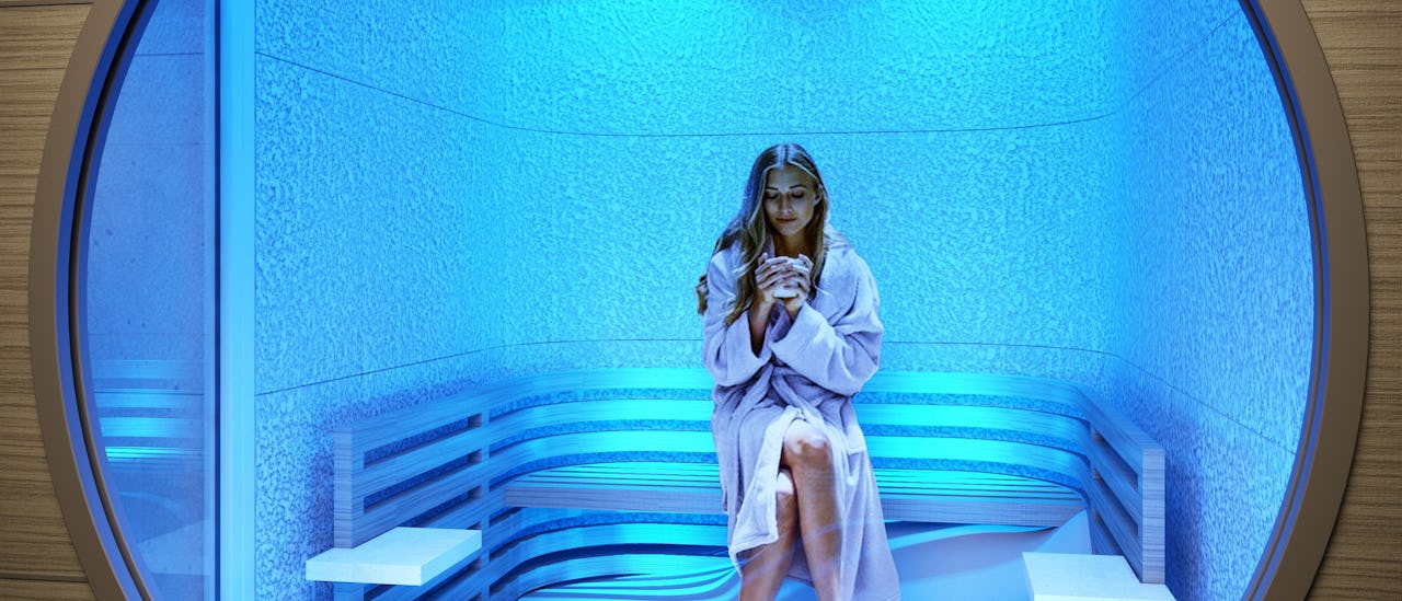 Koppla av i "Snörummet"