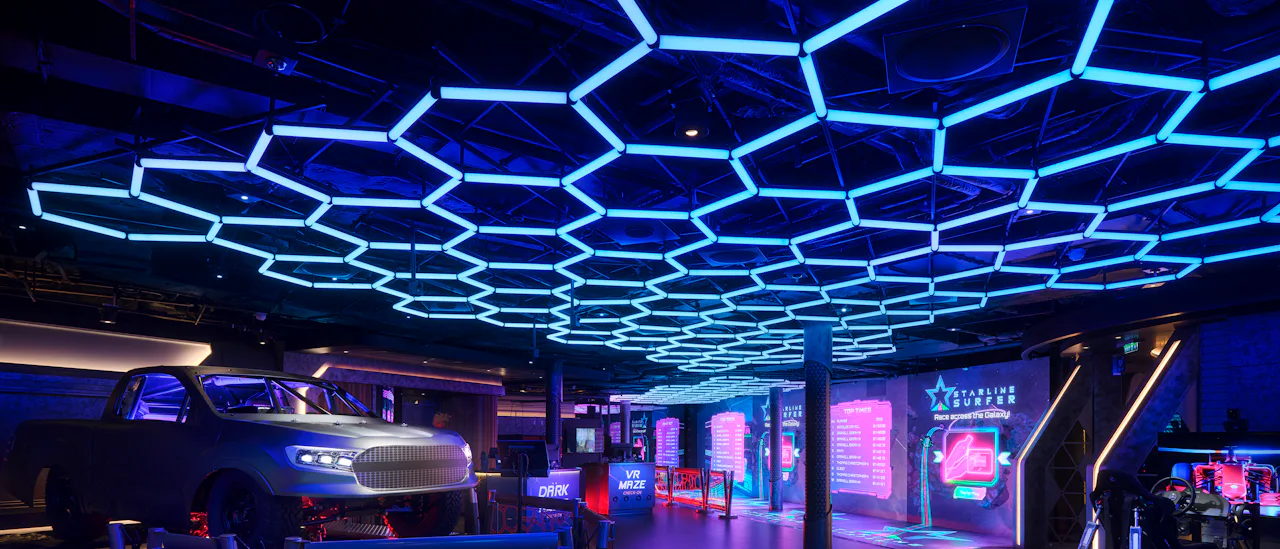 Virtuell värld i Galaxy Pavilion