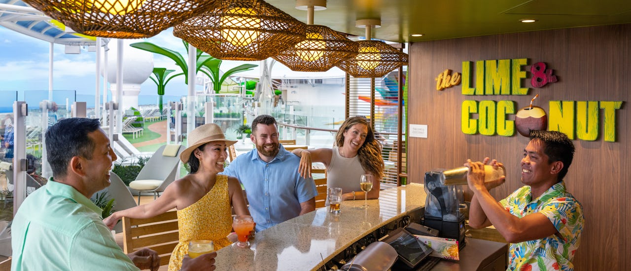 The Lime and Coconut bar