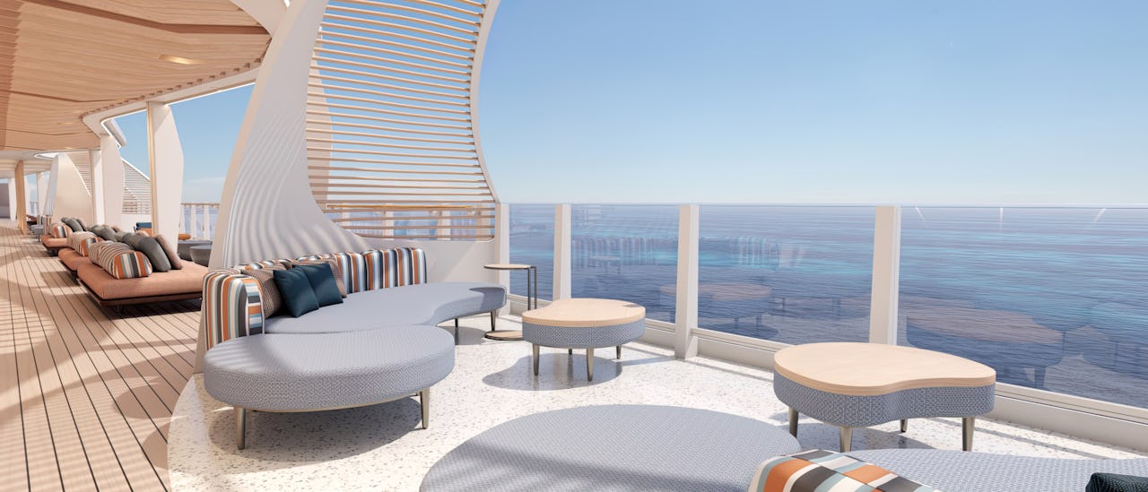 Njut av den avkopplande atmosfären på La Terraza