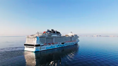 MSC Euribia, Medelhavet