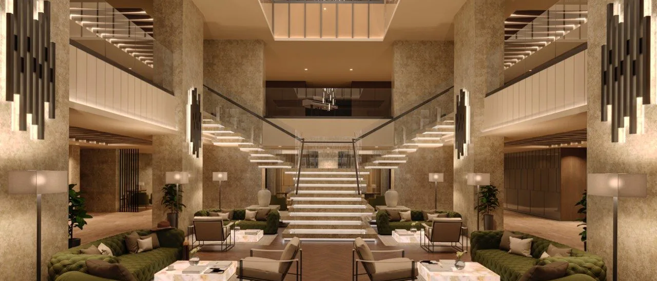 Lobby Bar - en social bar och lounge i mitten av fartyget
