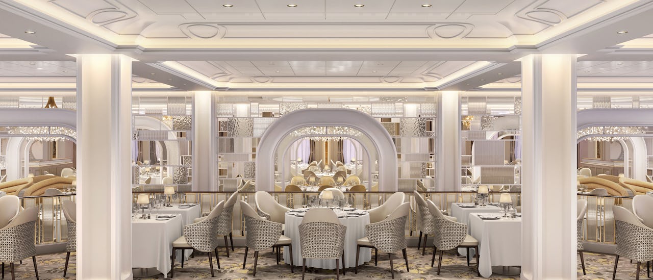 Grand Dining Room är huvudrestaurangen