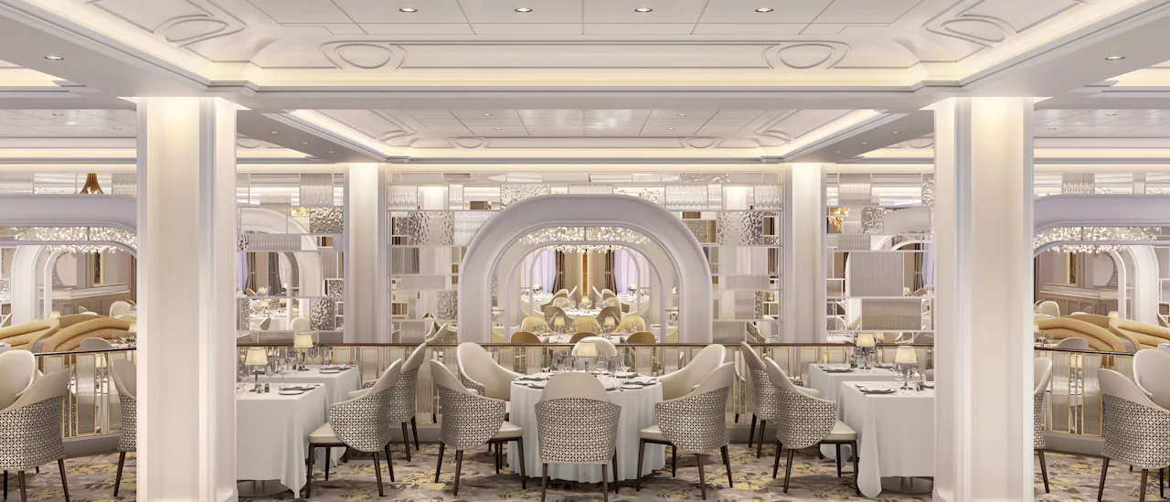Grand Dining Room är huvudrestaurangen