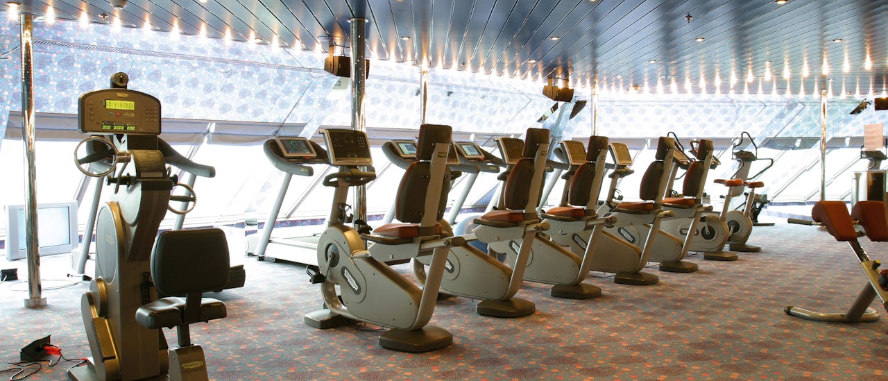 Träna med havsutsikt