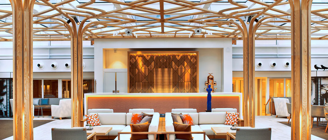 Afternoon tea i lugna Wintergarden
