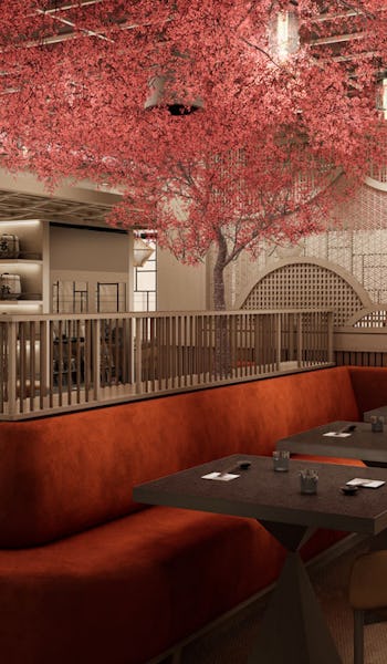 Restaurang Sakura ombord på Explora I och II.