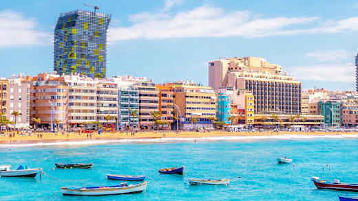 Las Palmas på Gran Canaria, Kanarieöarna.