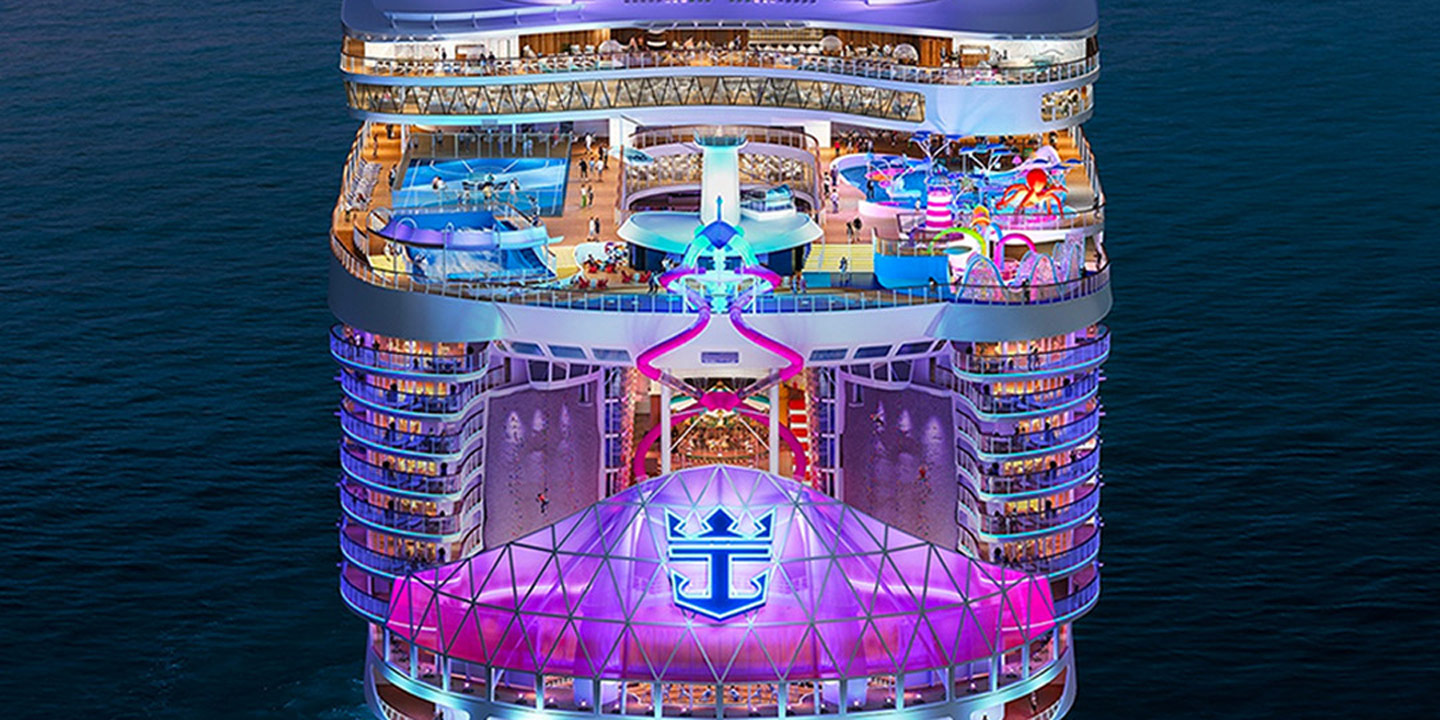 Royal Caribbeans kryssningsfartyg Utopia of the Seas.