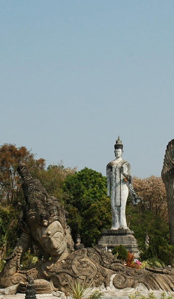 Sala Keoku park i Nong Khai i Thailand.