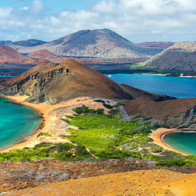 Bartolomé - en av alla öar som utgör Galapagosöarna i Ecuador, Sydamerika.