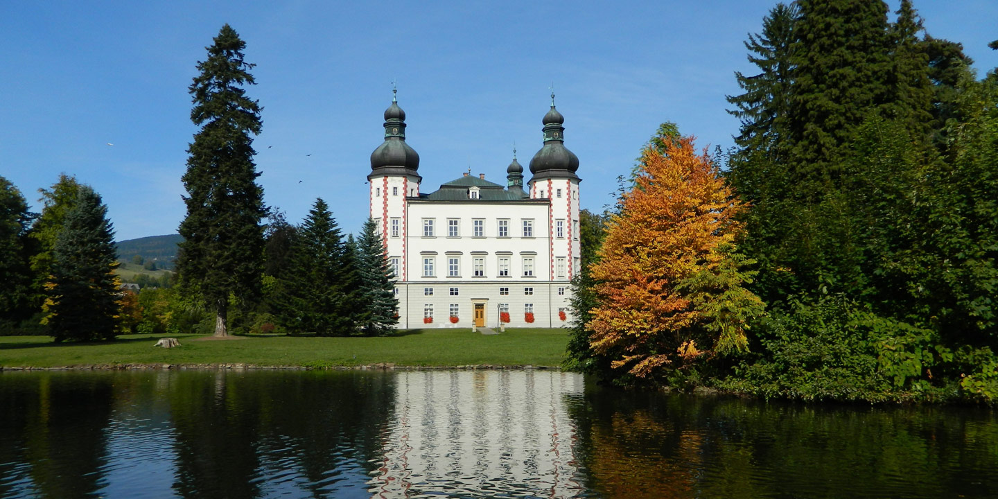 Slottet i Vrchlabí, Tjeckien.