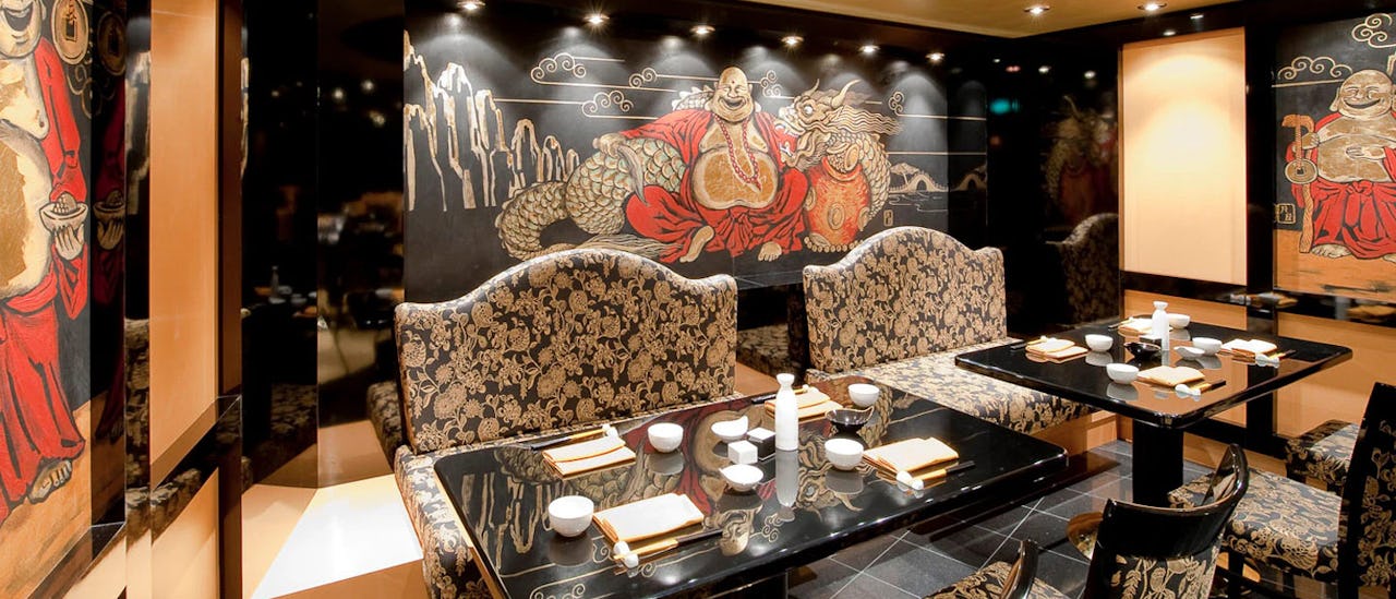 Restaurang Oriental Plaza ombord på MSC Cruises fartyg.