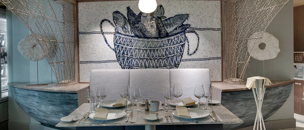 Restaurang Ocean Cay ombord på MSC Cruises fartyg.