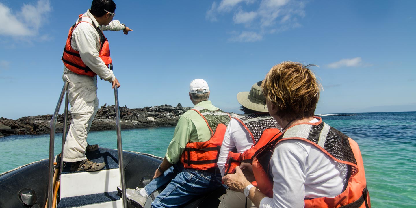 Båtutflykt med Club Eriks för att titta på djur.