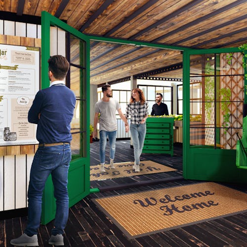 Restaurang The Mason Jar ombord på Royal Caribbeans fartyg.