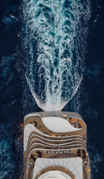 Aktern på Silverseas fartyg Silver Ray.