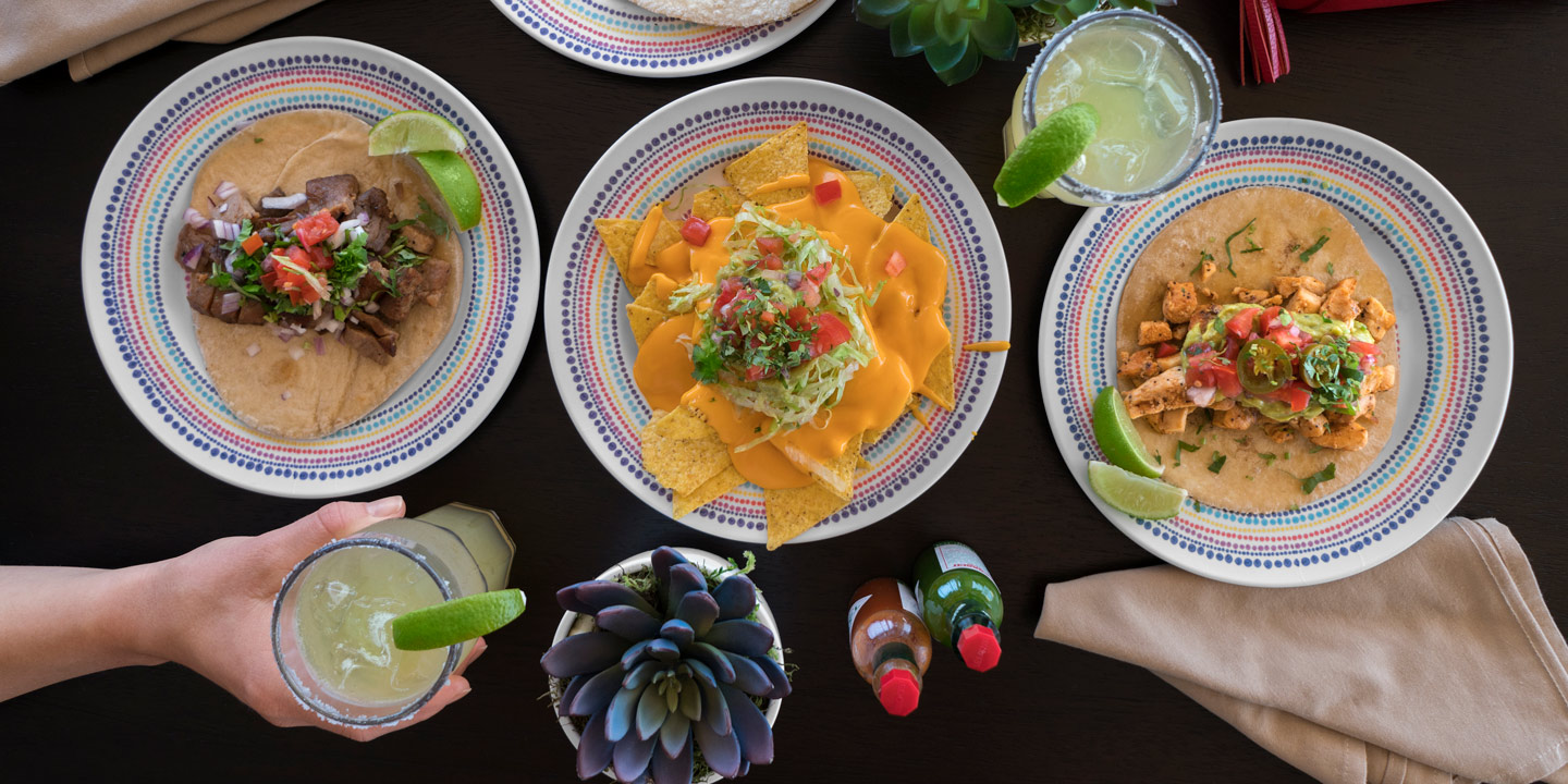 Mat från restaurangen El Loco Fresh, som finns ombord på några av Royal Caribbeans fartyg.