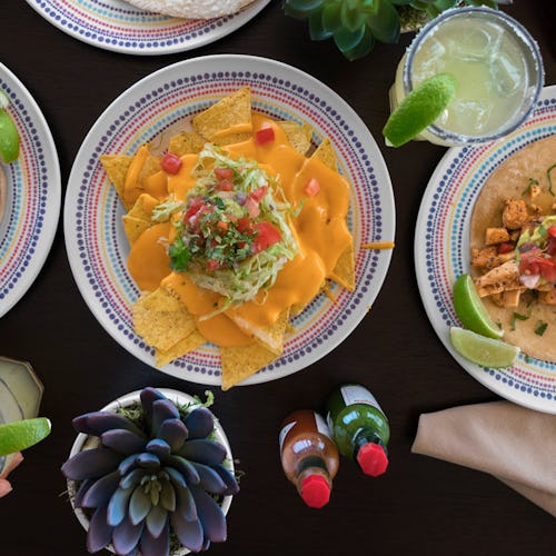 Mat från restaurangen El Loco Fresh, som finns ombord på några av Royal Caribbeans fartyg.