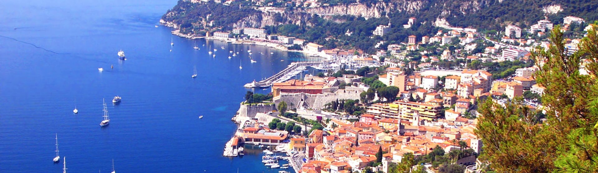 Vy över Monte Carlo i Monaco.