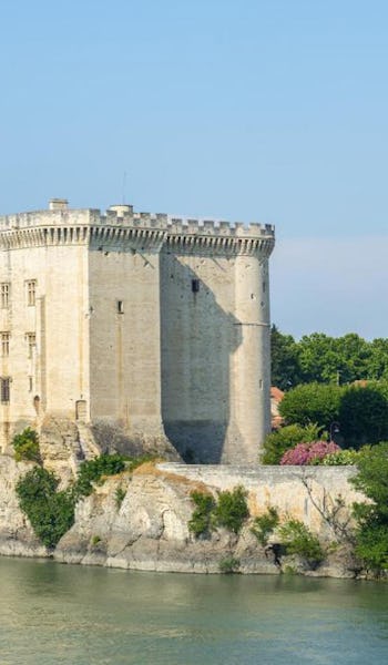 Château de Tarascon, med anor från medeltiden, i Tarascon, Frankrike.