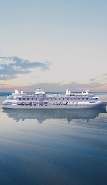 Silversea Cruises fartyg Silver Nova till havs.