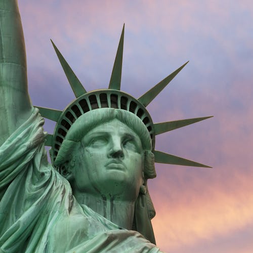 Frihetsgudinnan i New York, USA.