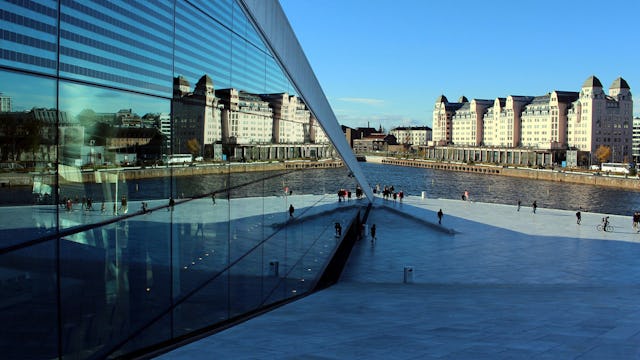 Operahuset i Oslo, Norge.