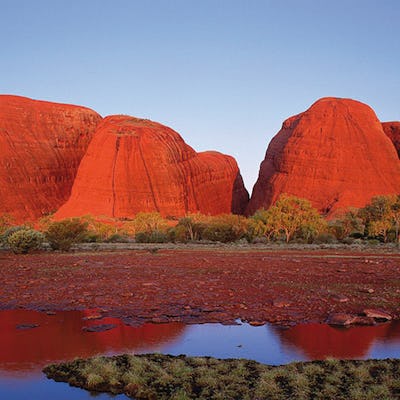 Nationalparken Kata Tjuta i Australien.