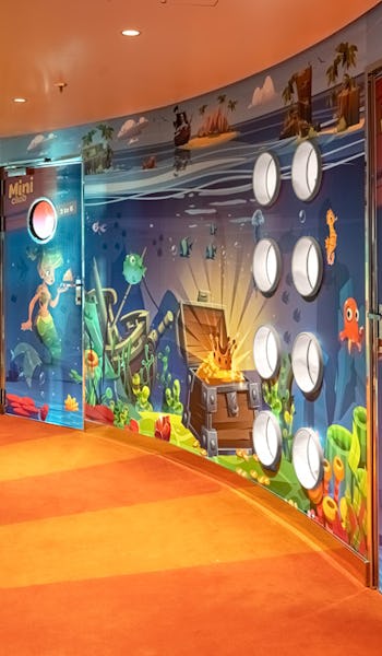 Doremiland Junior Club ombord på MSC Cruises fartyg Euribia.